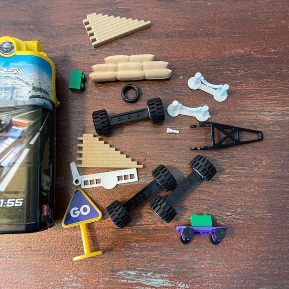 LEGO RACERS 8193 Incomplete + LEGO SPEED 75892 Incomplete Set - Picture 7 of 7